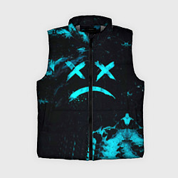 Женский жилет Lil Peep, цвет: 3D-светло-серый