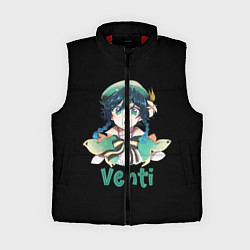 Женский жилет Genshin Impact, цвет: 3D-красный