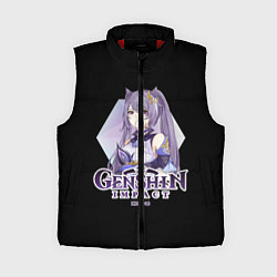 Женский жилет Genshin Impact, цвет: 3D-красный