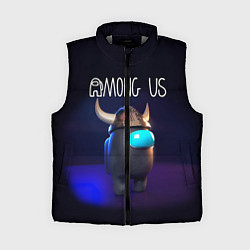 Женский жилет AMONG US, цвет: 3D-светло-серый