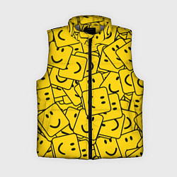 Женский жилет ROBLOX, цвет: 3D-светло-серый