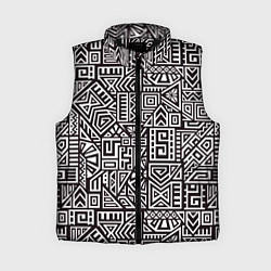 Женский жилет Геометрия, цвет: 3D-черный