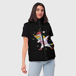 Женский жилет Unicorn Dab, цвет: 3D-светло-серый — фото 2