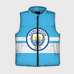 Женский жилет MANCHESTER CITY, цвет: 3D-светло-серый