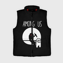 Женский жилет AMONG US, цвет: 3D-красный