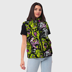 Женский жилет ЗОМБИ, цвет: 3D-черный — фото 2