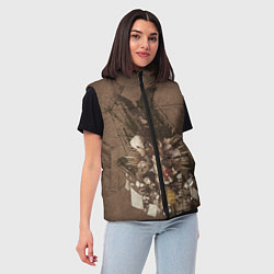 Женский жилет Death Note, цвет: 3D-красный — фото 2