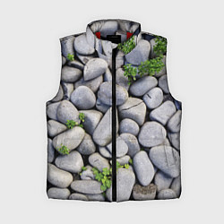 Женский жилет Камни, цвет: 3D-красный
