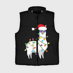 Женский жилет Рождественская Лама