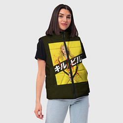 Женский жилет Убить Билла, цвет: 3D-черный — фото 2