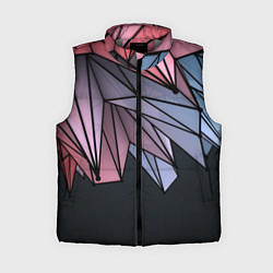 Женский жилет ГеометриЧеский Рисунок, цвет: 3D-светло-серый