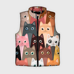 Женский жилет Котики мультяшные