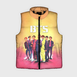 Женский жилет BTS, цвет: 3D-черный