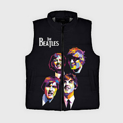 Женский жилет The Beatles, цвет: 3D-светло-серый