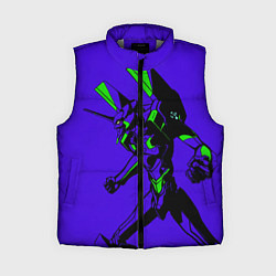 Женский жилет Евангилион, цвет: 3D-светло-серый