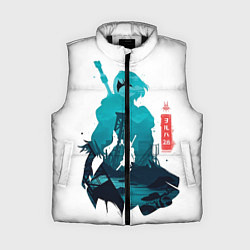 Женский жилет NIER AUTOMATA 2B, цвет: 3D-черный