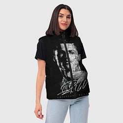 Женский жилет Кристиано Рональдо автограф, цвет: 3D-черный — фото 2