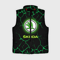 Женский жилет SKODA, цвет: 3D-красный