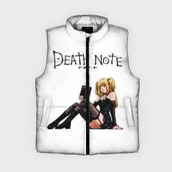 Женский жилет Тетрадь смерти, цвет: 3D-светло-серый