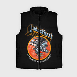 Женский жилет Judas Priest, цвет: 3D-черный