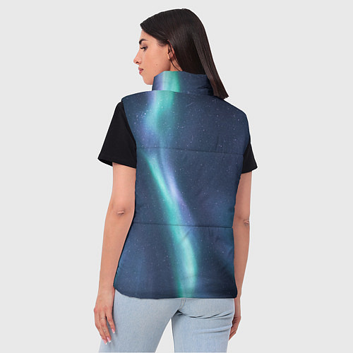 Женский жилет Северное Сияние / 3D-Светло-серый – фото 4