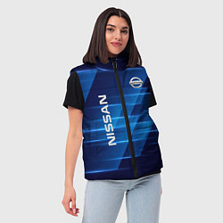 Женский жилет Nissan, цвет: 3D-черный — фото 2