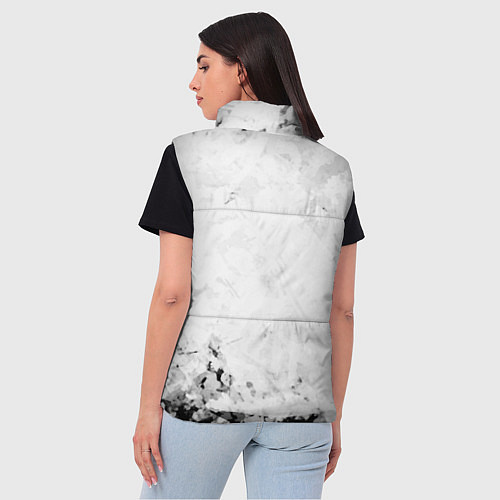 Женский жилет Gothic crows / 3D-Светло-серый – фото 4