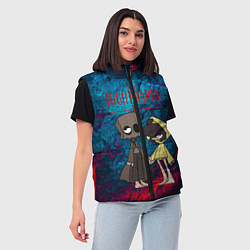 Женский жилет Little Nightmares 2, цвет: 3D-черный — фото 2