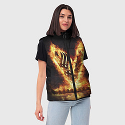 Женский жилет ВИКИНГИ VIKINGS V, цвет: 3D-черный — фото 2