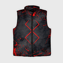 Женский жилет BERSERK БЕРСЕРК КЛЕЙМО, цвет: 3D-черный