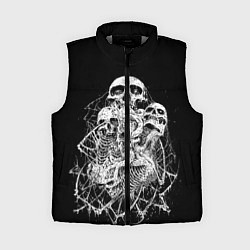 Женский жилет ЧЕРЕПА