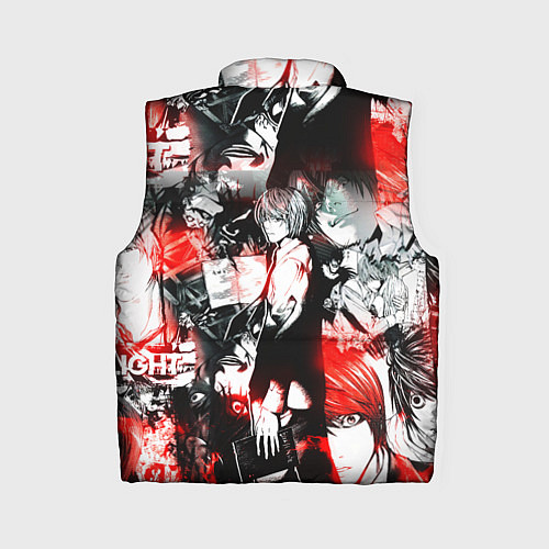 Женский жилет ТЕТРАДЬ СМЕРТИ / 3D-Красный – фото 2