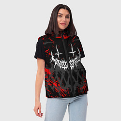 Женский жилет GHOSTEMANE, цвет: 3D-черный — фото 2