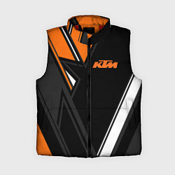 Женский жилет KTM КТМ, цвет: 3D-красный