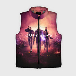 Женский жилет Outriders, цвет: 3D-светло-серый