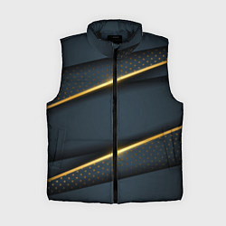 Женский жилет 3D luxury gold