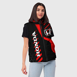 Женский жилет HONDA ХОНДА СПОРТ, цвет: 3D-черный — фото 2