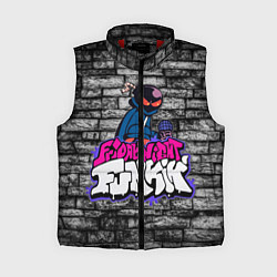 Женский жилет Friday Night Funkin Bomb man B, цвет: 3D-красный
