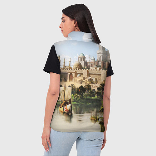 Женский жилет Принц Персии классика / 3D-Светло-серый – фото 4