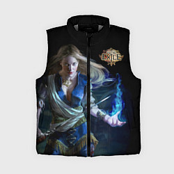 Женский жилет Path of Exile, цвет: 3D-светло-серый