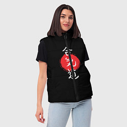 Женский жилет Айкидо, цвет: 3D-черный — фото 2