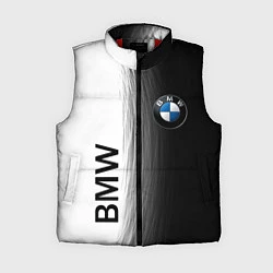 Женский жилет Black and White BMW, цвет: 3D-красный