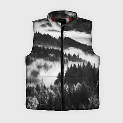 Женский жилет ТУМАННЫЙ ЛЕС МРАЧНЫЙ ЛЕС