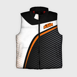 Женский жилет KTM MOTORCYCLES КТМ МОТОЦИКЛ, цвет: 3D-красный