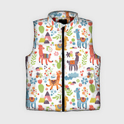 Женский жилет Ламы