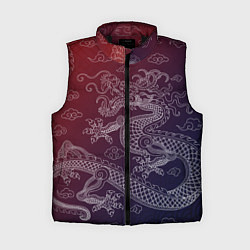 Женский жилет Традиционный китайский дракон