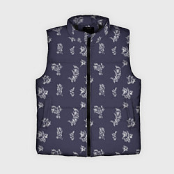 Женский жилет White Plant, цвет: 3D-черный