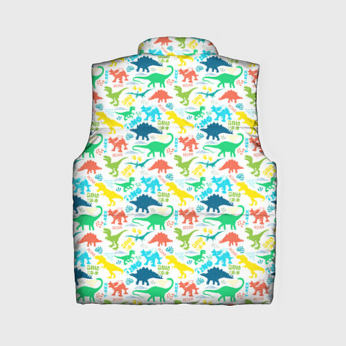 Женский жилет DINOSAUR / 3D-Красный – фото 2