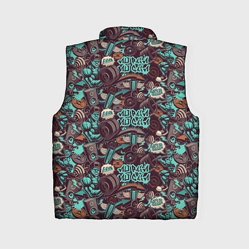 Женский жилет Чувак на спорте / 3D-Красный – фото 2