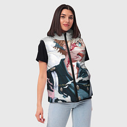 Женский жилет Токийские Мстители, цвет: 3D-черный — фото 2